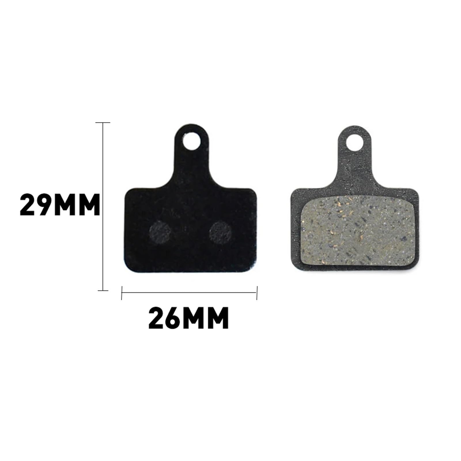 Fahrradbremsbeläge 4 Stücke Fahrrad Scheibenbremsbeläge Halbmetall Harz Keramik for Ultegra R9170 R8070 R7070 RS805 RS505 XTR M9100 Fahrradteile