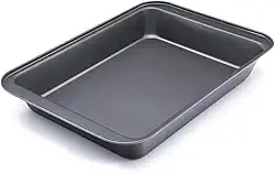 Assadeira Forma Retangular Antiaderente com Revestimento Interno 32 ou 37 cm (37x25x5 cm)