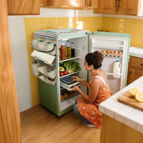 Range-frigo suspendu pour optimiser l'espace du studio et dortoir student - 3