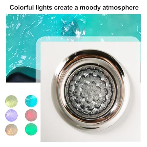 Baño de pies acrílico con masaje y luz ambiental miniatura 3