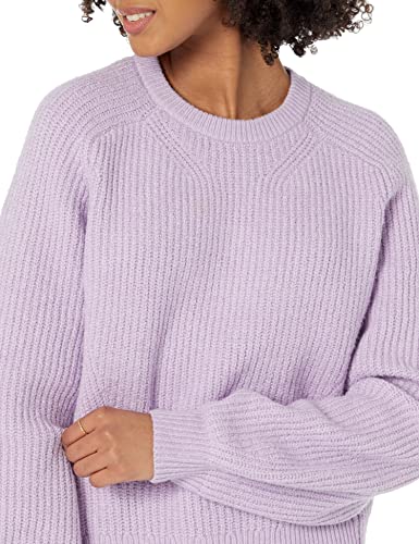 Image of Amazon Essentials Women's Ribbed Long Sleeve Crewneck Sweater