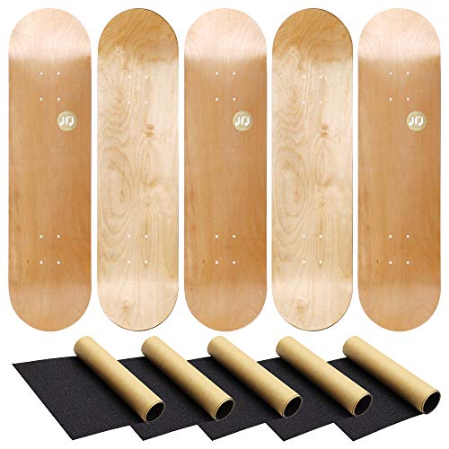 JFJ Maple Skateboard Decks Double Tail Skateboard Light Decks Free