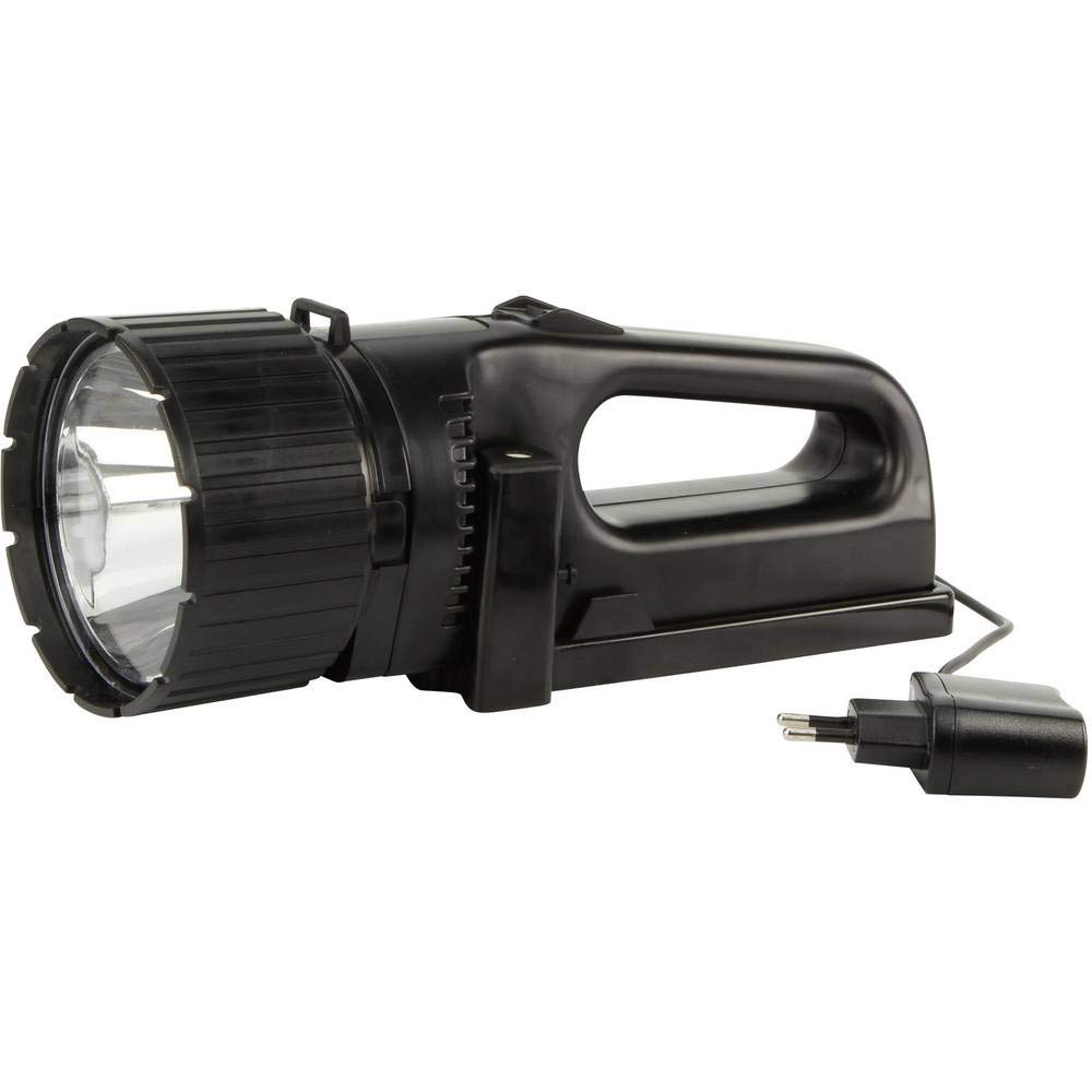 ANSMANN lampada da lavoro LED Future HS1000FR con 5 W e 330 lumen incl. batteria integrata agli ioni di litio e stazione di ricarica - Lampada portatile a LED ideale come lampada da officina