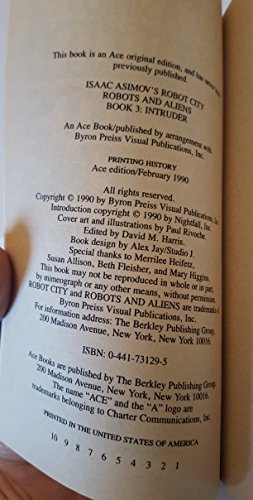 Asimov's R/City: Intru 0441731295 Book Cover
