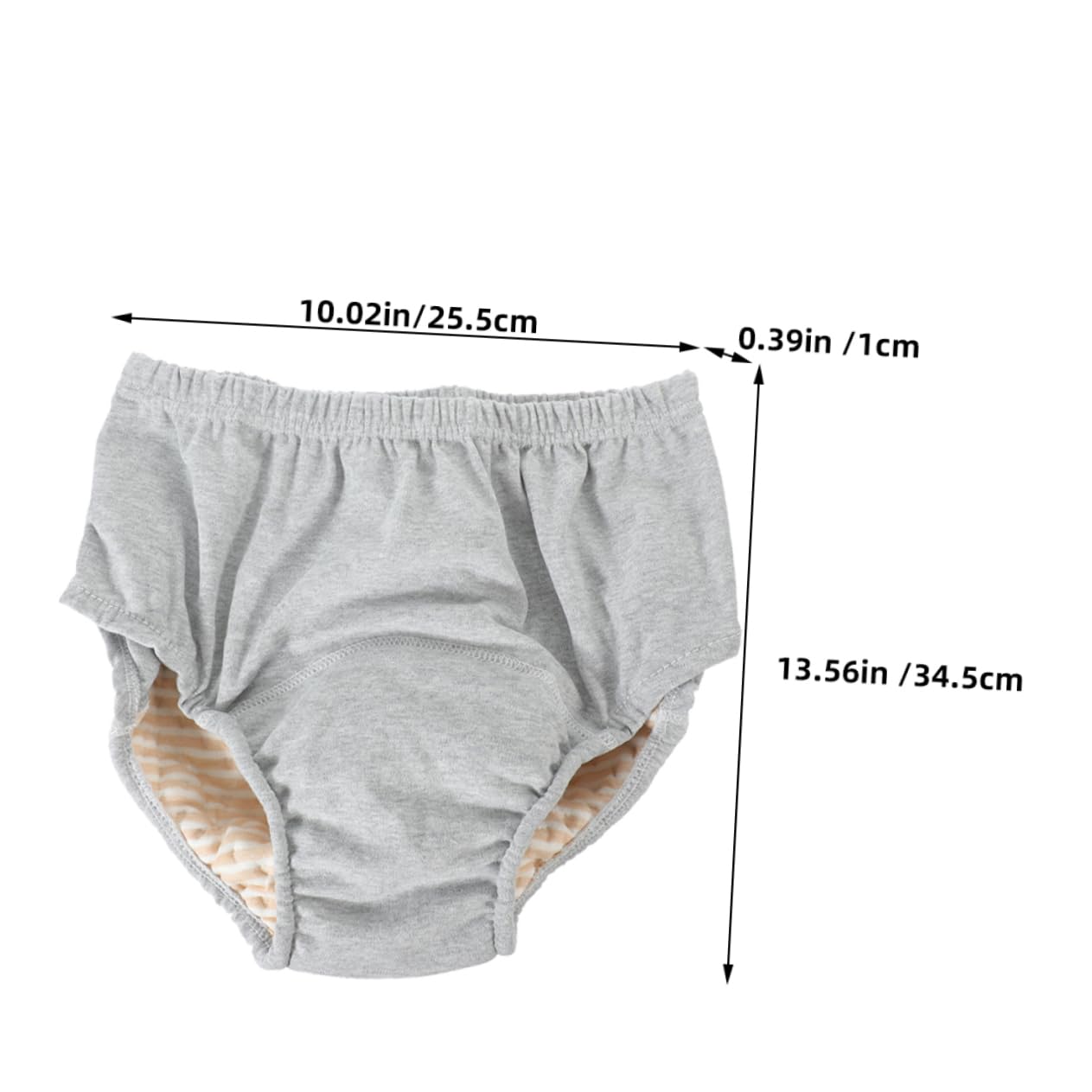 Bragas para Incontinencia Urinaria Mujer, Pañal Lavable para Ancianos de Algodón, Reutilizable Prueba de Fugas, Adecuado Hogar y Hospital, Pack de 2 Unidades