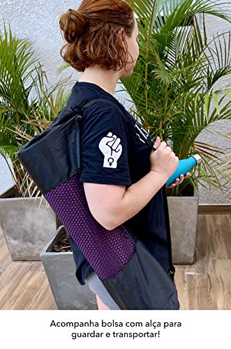 ARIMO Tapete de Cortiça e TPE Yoga Mat Antiderrapante Ecológico Biodegradável Todos Os Tipos de Yoga