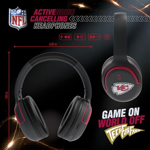 Image of SOAR NFL Active Noise Cancelling Over The Ear Headphones