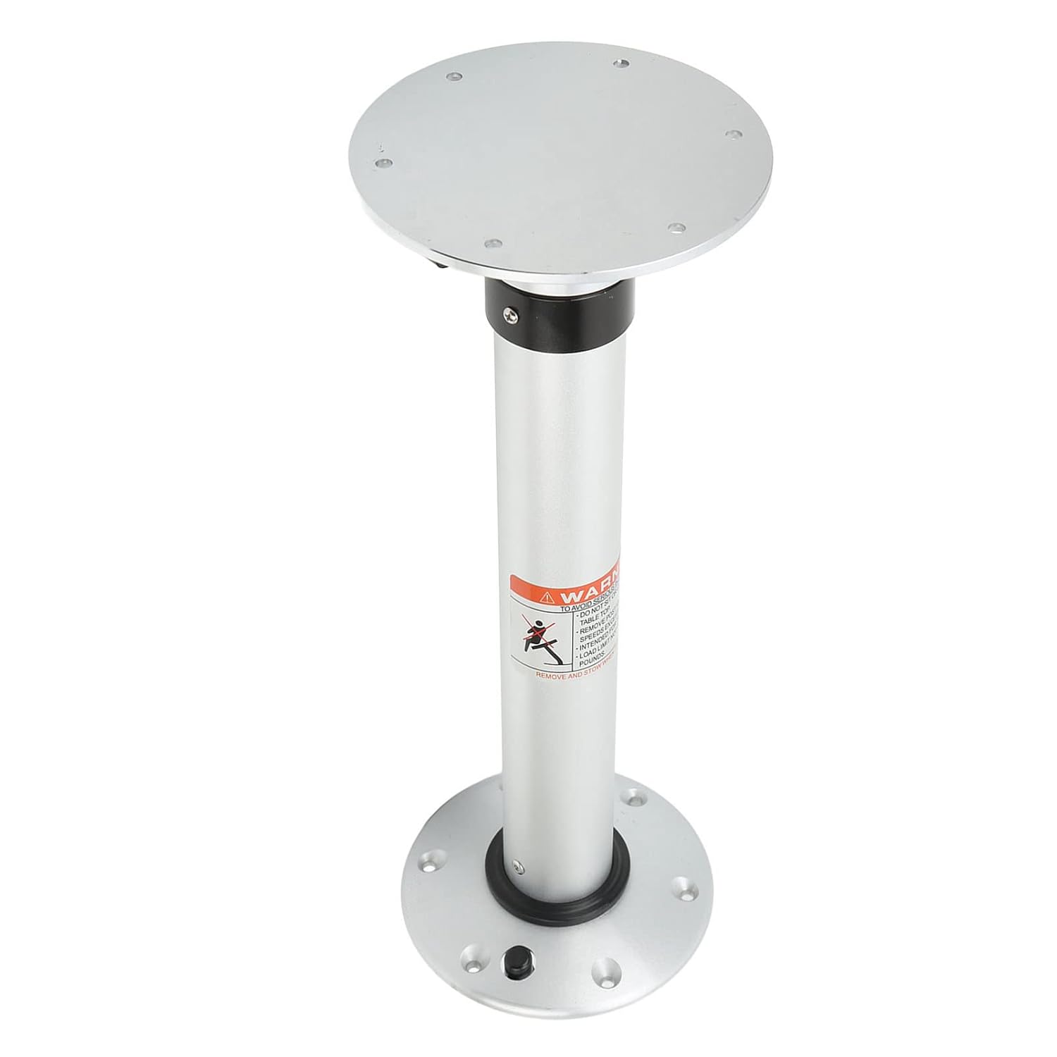 Adjustable Table Base Mount Leg, Oxidation RV Height Adjustable Desk Legs 490MM‑745MM for Yacht,RV spare parts