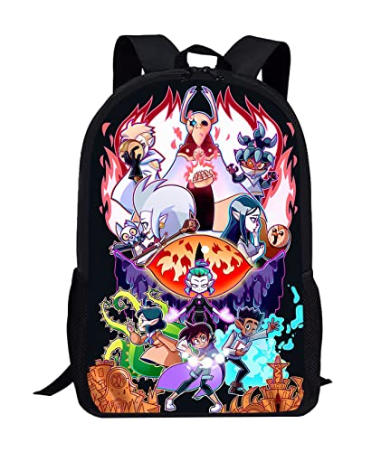 Sarvakua Cartoon Backpack For Women Men 17In Casual Durable Daypack Laptop Bags Travel Backpacks #TOP29