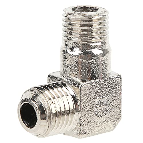 Conectores de Bomba de Aire G1/4, Junta de Tubo de Rosca de Codo de ángulo Recto G1/4, Accesorios de Compresor de Aire M14 para áreas Estrechas, Medio de Aire