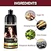Herbishh Burgundy 3-In-1 Hair Color Shampoo for Gray Hair Magic Hair Dye Shampoo Colors Hair in MinutesLong Lasting500 MlAmmonia-Free