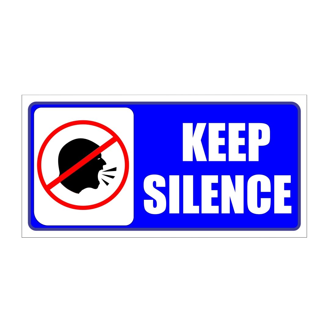 Ordershock Keep Silence Sign Board For Office, Colleges, Temples Multicolor Sunboard 8x4 Inch (B0CJYDGRTJ) Amazon Price History, Amazon Price Tracker