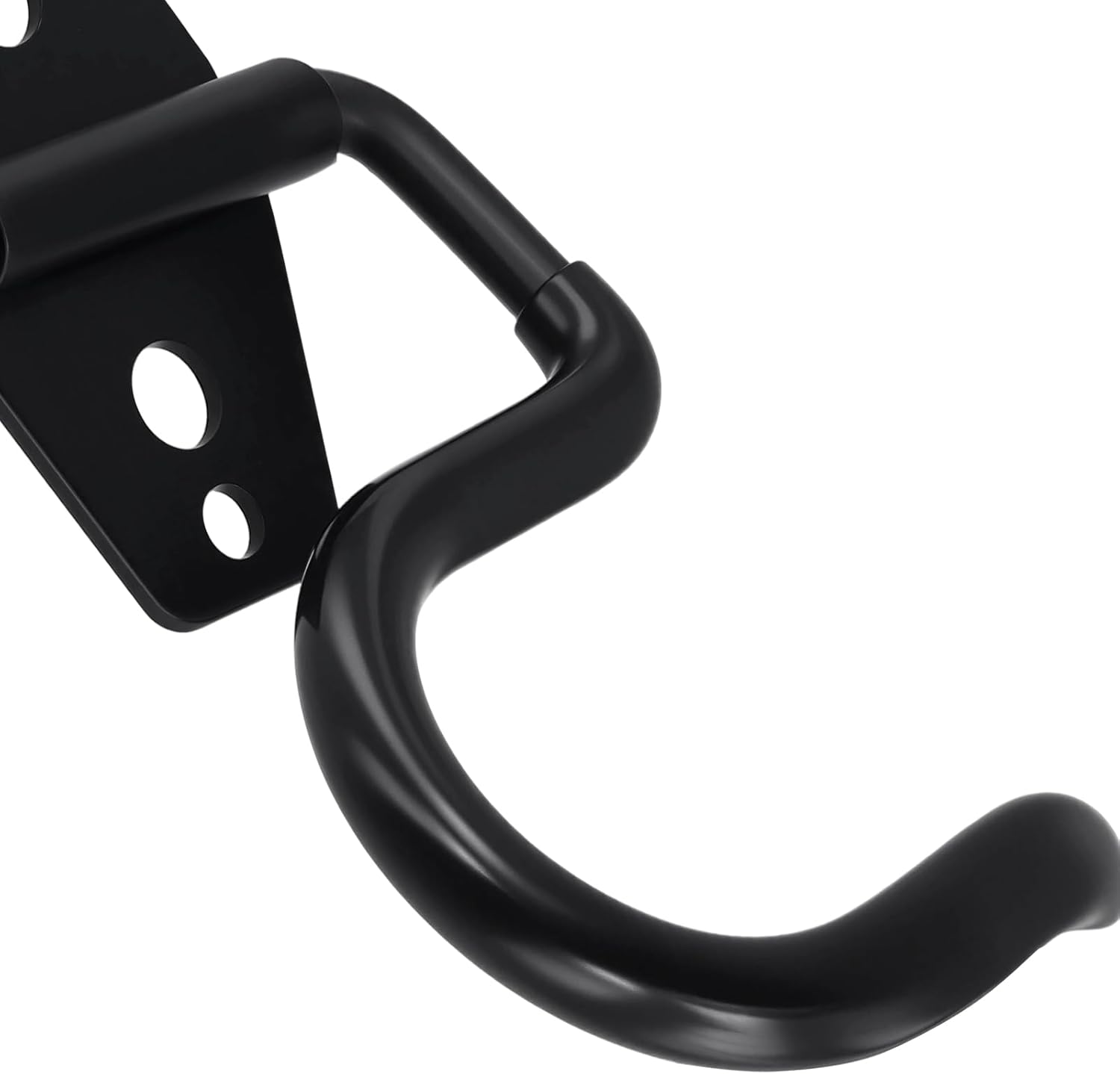 24 Pack Broom Holder Wall Mount, Heavy Duty S Hooks Tool Hangers Metal Garage Hooks for Brooms Mops Shovels Raks, Black