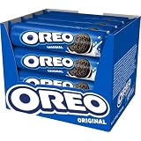 Oreo Original, Biscotti al Cacao Ripieni di Crema al Gusto Vaniglia, 16x154g (16 monoporzi...