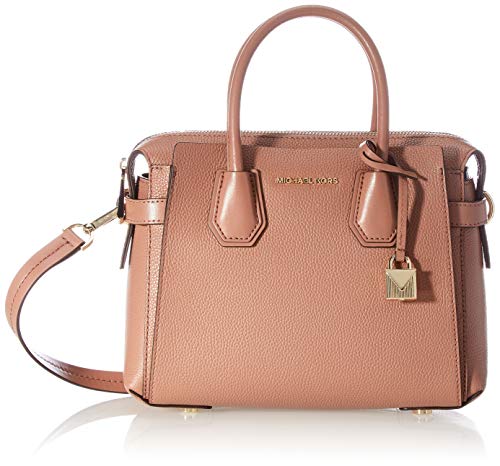 Michael Kors Women's Mercer Handbag, Dark Fawn, Large