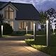 doporro Wegeleuchte Außen IP65 Gartenleuchte Mit Strom Und 5W LED 3000K 60 cm Outdoor Stehlampe Für Terrasse Gartenweg Einfahrt Moderne Pollerleuchte Sandgrau dunkel