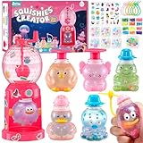 JMMICO Make Your Own Squishies, 6 Packs Sea Animals Squishy Making Kit, Mix Fill and Squeeze Reusable Stress Ball Set, Craft Kit for Kids 4-8-12, Birthday Gift Idea for 5 6 7 8 Year Old Boys Girls