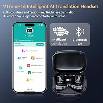 Amazon.com : Translation Earbuds Real Time, 150 Languages 10