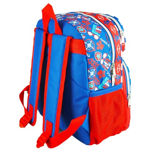 Paw Patrol Mini Backpack for Kids - Bundle with 12" Small Bag for Boys Featuring Chase, Marshall, Rubble Plus Water Bottle, Stickers | Paw Patrol School Backpack for Kids, Toddlers4