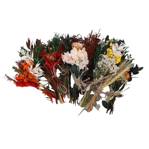 12PCS Mini Ramos de Flores Secas para Decoración miniatura 7