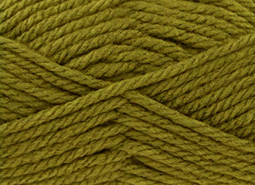 King Cole Big Value Super Chunky Knitting Wool/Yarn (Olive 3308)