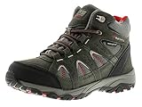  Karrimor Bodmin Mid Kids Weathertite, Botas de Senderismo Unisex Niños, Negro (Bkr), 32 EU