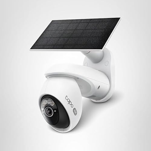 Tapo 4K Outdoor Camera Wireless, Battery Camera w/Solar Panel, Pan/Tilt, 360° View, 24/7 Capture, Free Person/Vehicle Detect, Night Vision, SD/Cloud, Works w/Alexa and Google Assistant, VistaCam 360 thumbnail 13
