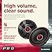 Pioneer P.R.O. Series TS-M801PRO 8” Speakers (Pair) – 600W Max, Perfect for high-SPL Builds and pro-Level car Audio