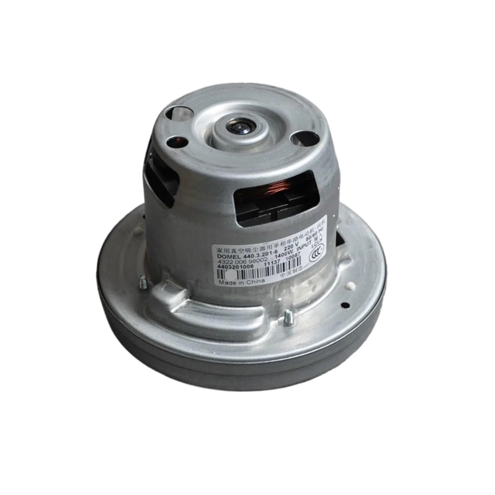 440.3.608-4-410-5 Motore Del Ventilatore Eccitato Monofase, Compatibile for La Sostituzione Di Aspirapolvere Duomai, Elettromeccanici E Domestici | 440.3.410-5 1600W