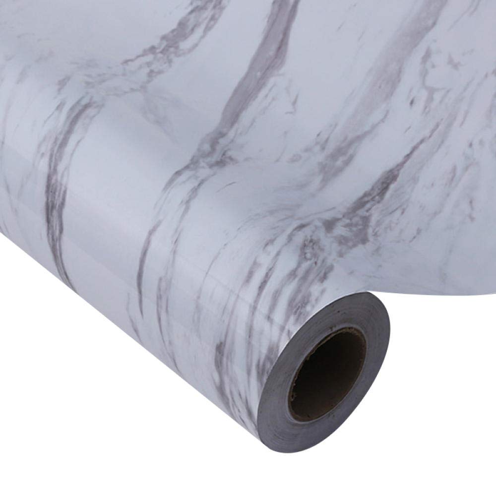 Papier peint PVC marbre 3D autocollant mural imperméable cuisine et salon