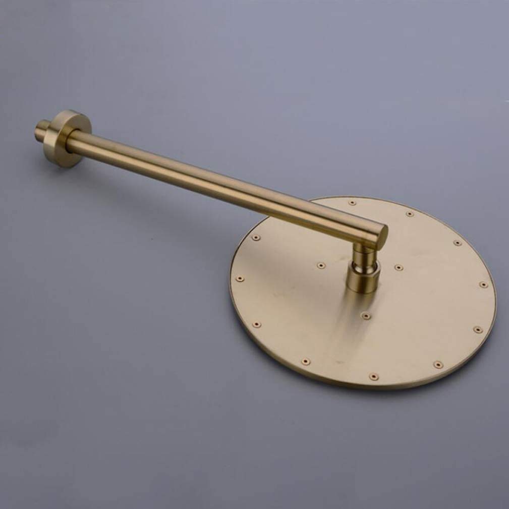 Amazon.co.jp: クラシックシャワー、真鍮ブラッシュゴールドバスルーム