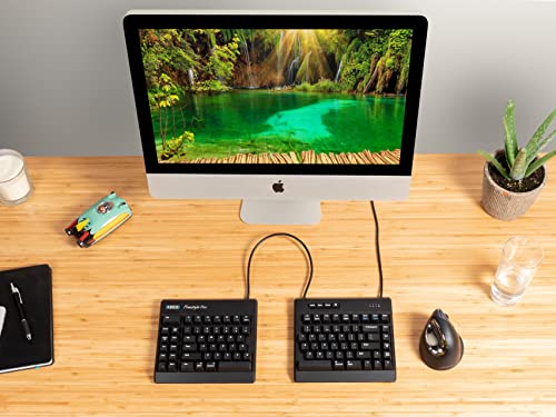 Kinesis Usb Freestyle Pro Ergonomic Split Mechanical Keyboard (Cherry Mx Brown Switches) - Kb900-Brn #TOP3