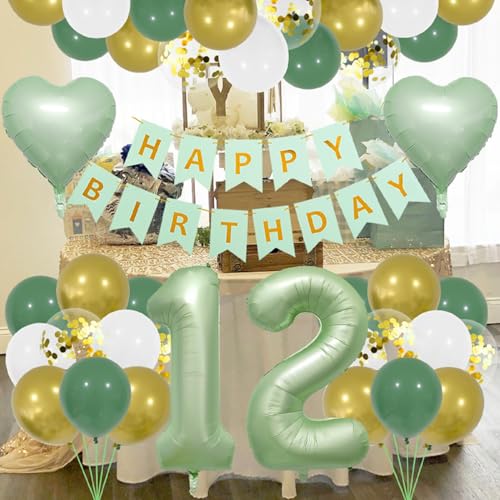 Ballons décoratifs pour 12e anniversaire pour enfants : un décor mixte et rapide à installer