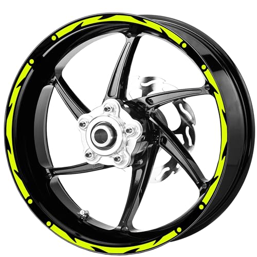 ✅ Kit completo per Ruote moto da 17 POLLICI (Nota Bene 17 POLLICI) Striscia adesiva per donare un tocco di sportività e originalità alla tua moto.