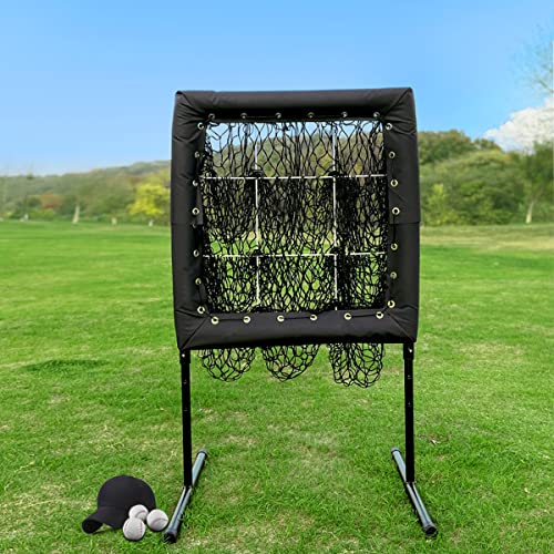 Pitching Practice Aid Baseball Training Strike Zone Target Net ...
