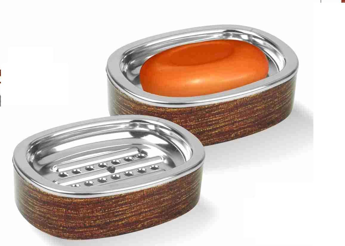 Laserbot Soap Dish Holder Set of 2 | Soap Dish | Bath Soap Dish Case Holder |Bathroom Accessories | Oval Wooden Soap Dish | Soap Holder Soap Dish (Wooden-Soap-Dish_Pack of 2) (B08T67T7V6) Amazon Price History, Amazon Price Tracker