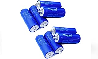6pcs High-Power 2.3V 45Ah LTO Cylindrical 66160 Lithium Titanate Oxide Battery for ESS Storage System RV Camping Car