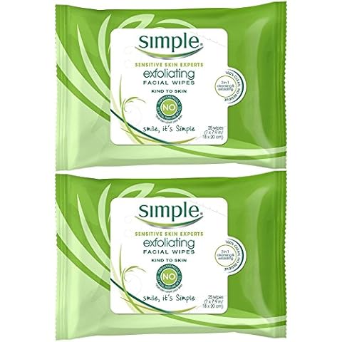 Simple Exfoliating Wipes Cover