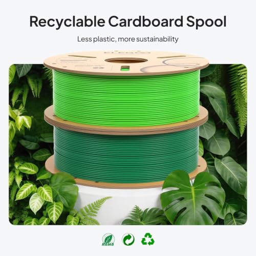 Image of ELEGOO PLA 3D Printer Filament 1.75mm 4KG White /Brown /Neon Green /Purple