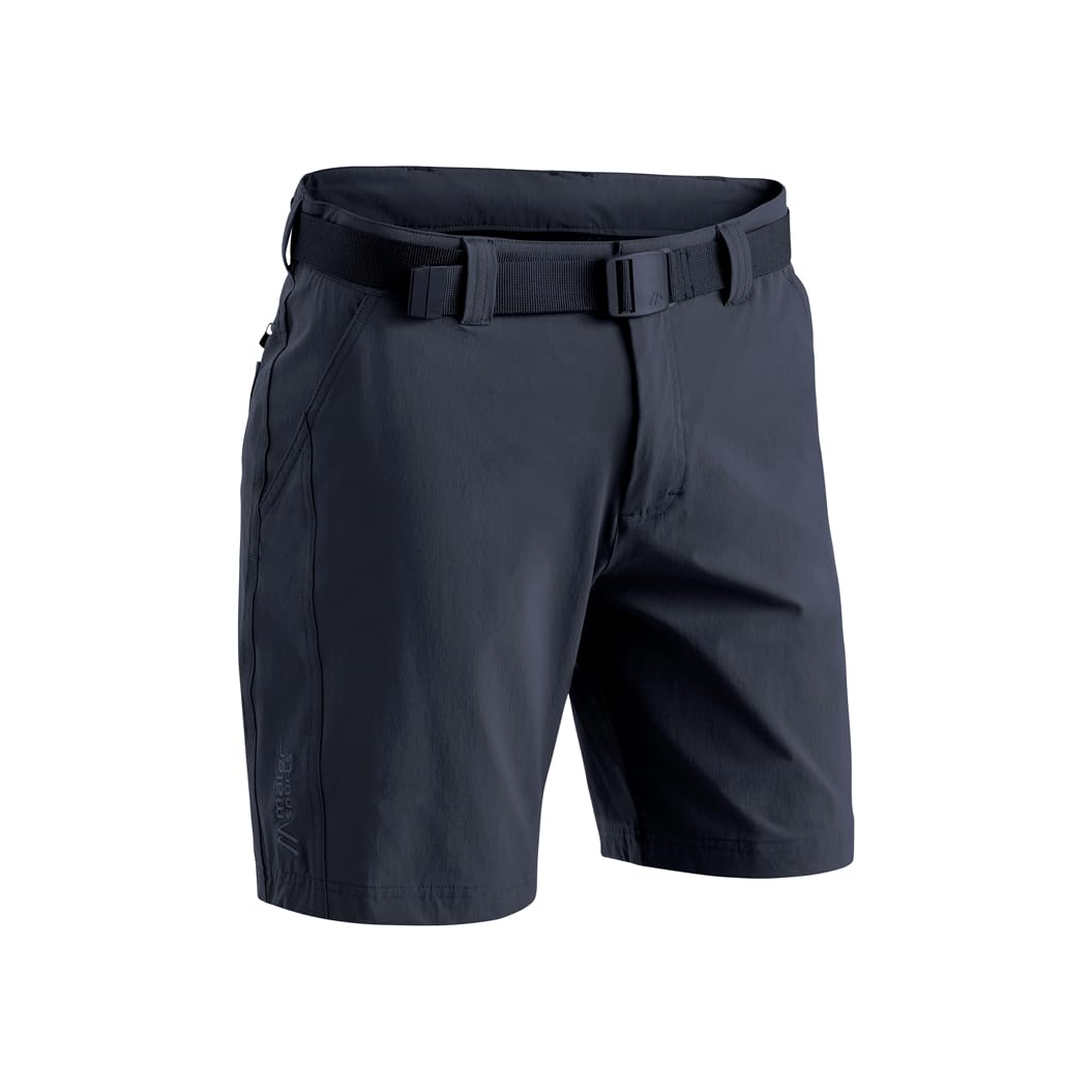 Maier Sports Nil Short M, Kurze Herren Wanderhose, Wasserabweisende Bermuda für Trekking und Hiking, PFC-frei, mSTRETCH pro 4 & Dryprotec