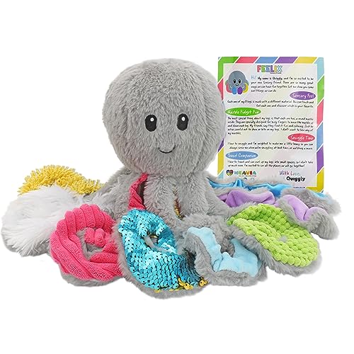 MEAVIA Sensory Octopus Plush Toy