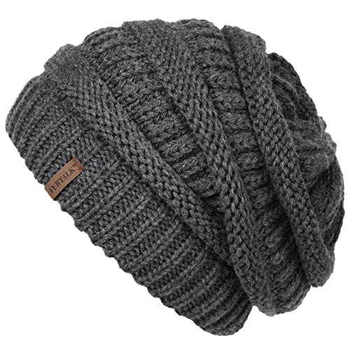 FURTALK Womens Winter Knit Slouchy Beanie Hat Warm...