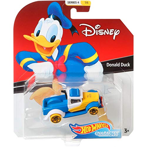 Hot Wheels 2019 Character Cars Donald Duck 1/64 miniatura 5