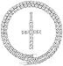 Charles Raymond Iced Out Cross Pendant on Tennis Chain for Men or Women - Bling'ed Out Hip Hop Jewelry on Blast! - Gold or Silver and Size Your Choice - TN001 (24