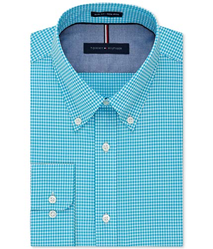 tommy hilfiger slim fit non iron dress shirt Tommy Hilfiger Slim Fit Non Iron Oxford Solid main image 1