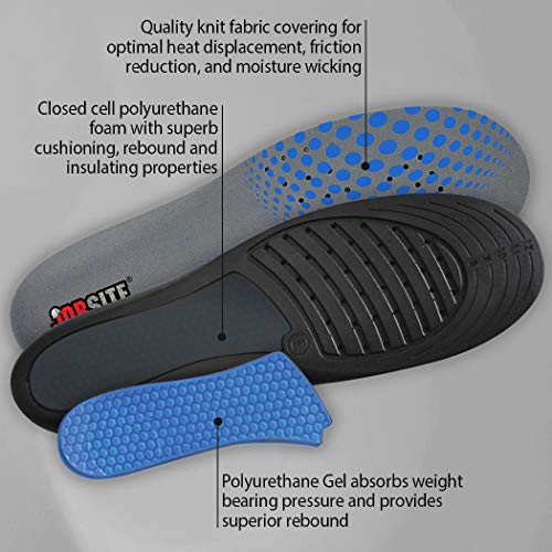 Plantillas de gel JOB SITE talla US 8-13 para hombre miniatura 2