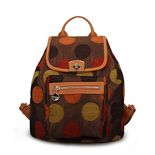 Sac à dos casual en toile fin de la surcharge avec ce sac épaule léger L