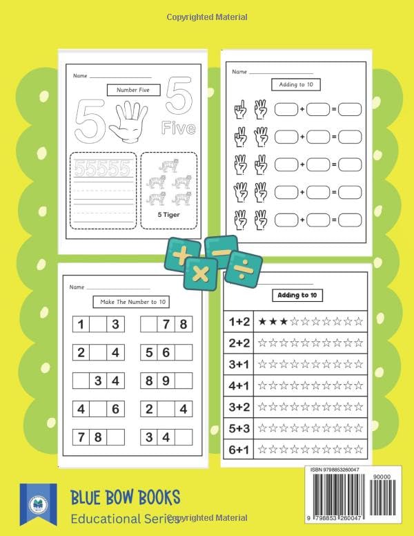Vista 2 de Early Learning Math Worksheets for Toddlers and Pre-K Kids Early and Challenging Math Activities for Toddlers and Pre-K Kids