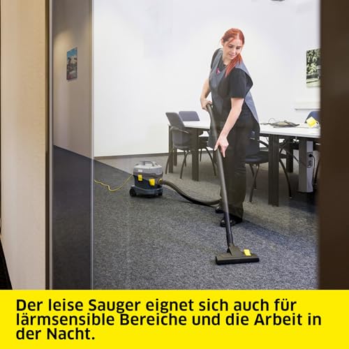Kärcher Sauger T 11/1 Classic, Leichter Staubsauger, Behälter: 11 l, Leistung: 850 W, Schalldruckpegel: 61 db(A), Gewicht: 3,9 kg, Kabel: 7,5 m, Permanent-Filterkorb