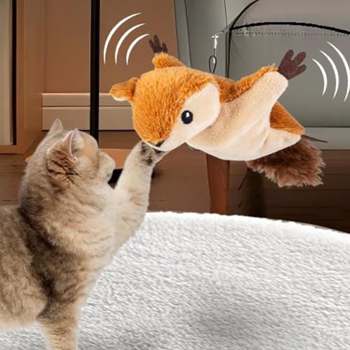 Jouet pour chat oiseau battant complice de bonheur et de complicité